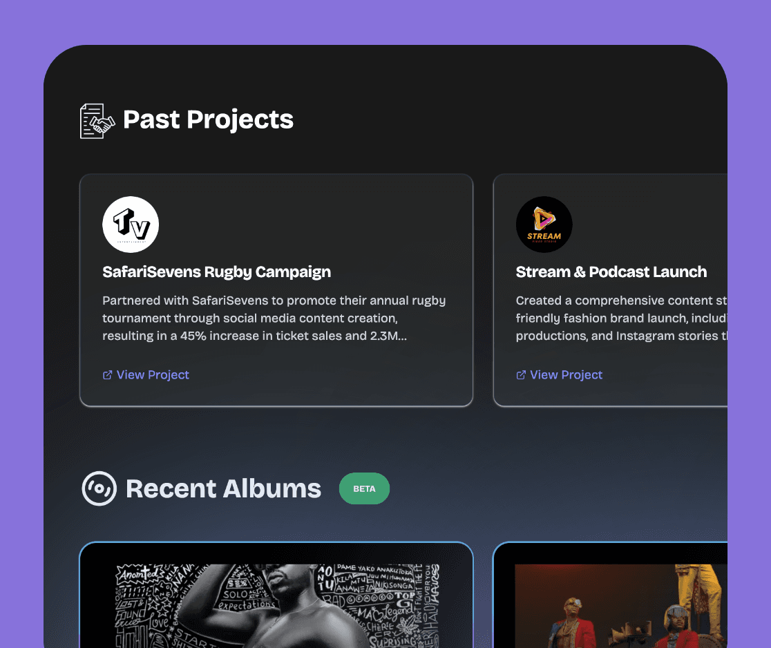 Past Projects
